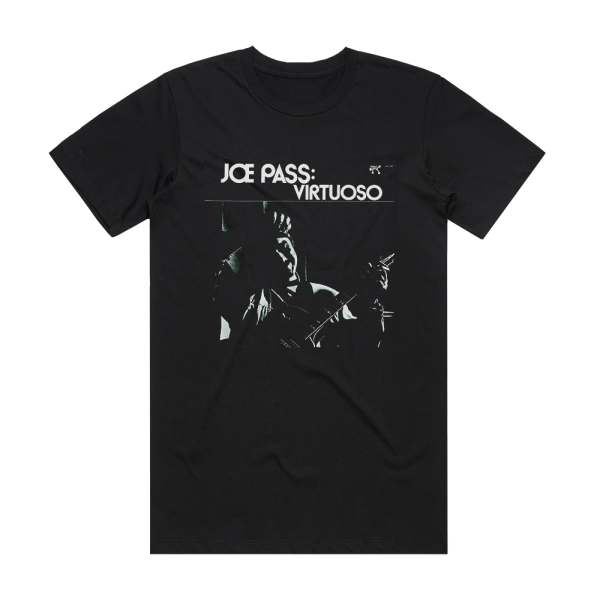 Joe Pass Virtuoso Album Cover T-Shirt Black