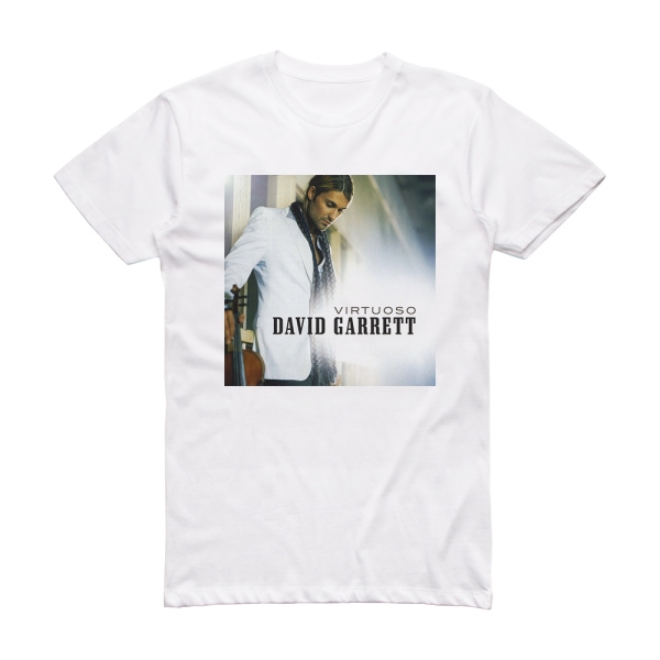 David Garrett Virtuoso Album Cover T-Shirt White