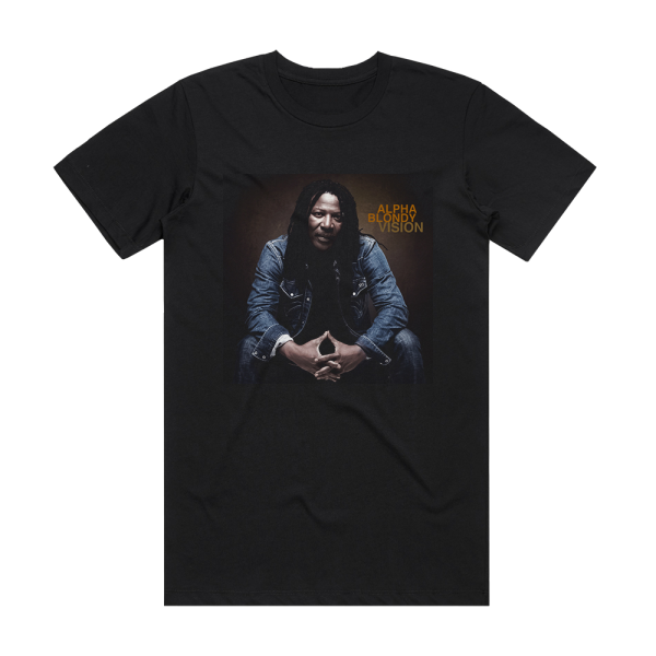 Alpha Blondy Vision Album Cover T-Shirt Black