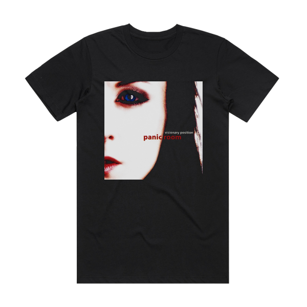 Panic Room Visionary Position Album Cover T-Shirt Black