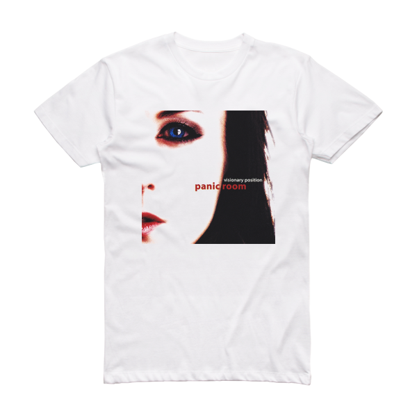 Panic Room Visionary Position Album Cover T-Shirt White