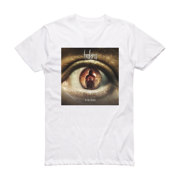 Haken Visions Album Cover T-Shirt White