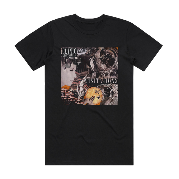 Clinic Visitations Album Cover T-Shirt Black