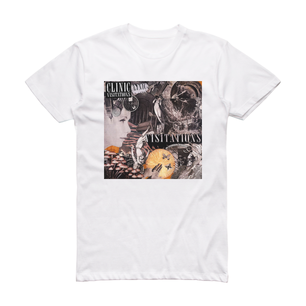 Clinic Visitations Album Cover T-Shirt White