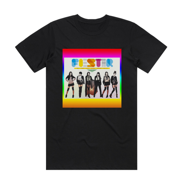 FIESTAR Vista Album Cover T-Shirt Black