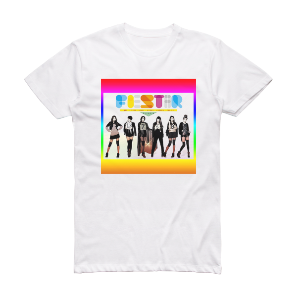 FIESTAR Vista Album Cover T-Shirt White