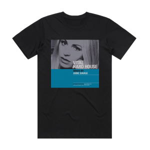 Anne Savage Vital Hard House Album Cover T-Shirt Black