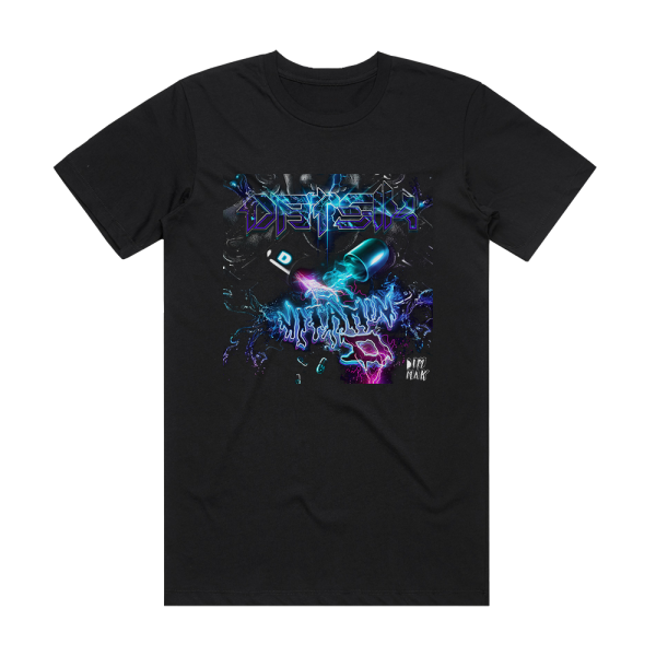 Datsik Vitamin D Album Cover T-Shirt Black