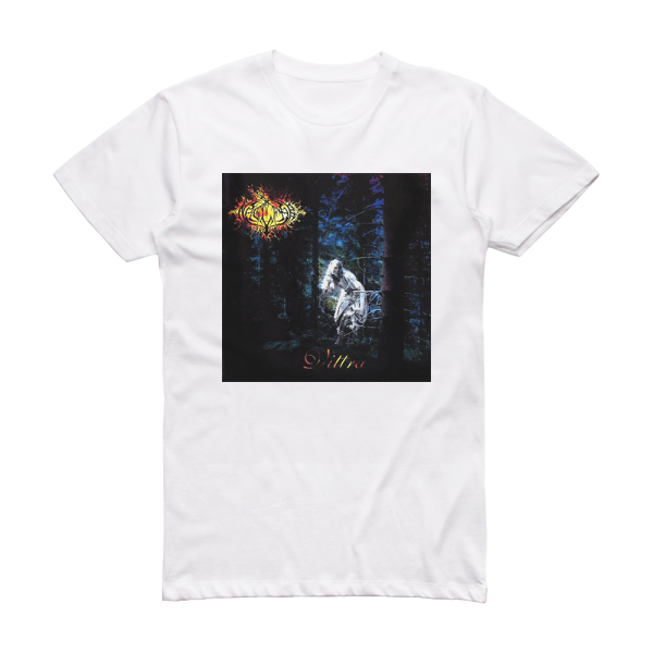 Naglfar Vittra Album Cover T-Shirt White