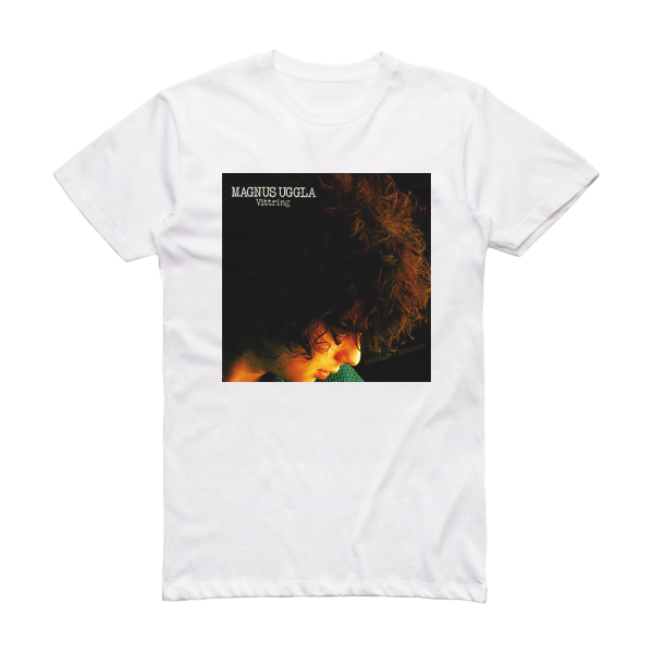 Magnus Uggla Vittring Album Cover T-Shirt White