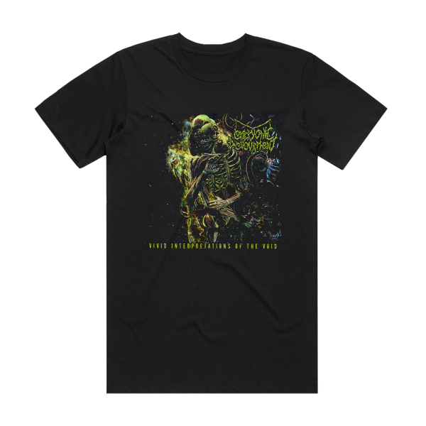 Embryonic Devourment Vivid Interpretations Of The Void Album Cover T-Shirt Black