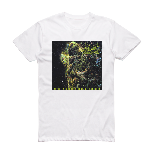 Embryonic Devourment Vivid Interpretations Of The Void Album Cover T-Shirt White