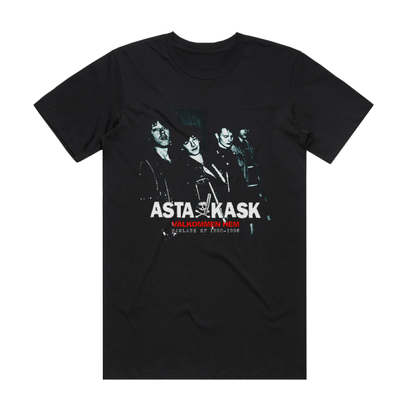 Asta Kask Vlkommen Hem Album Cover T-Shirt Black