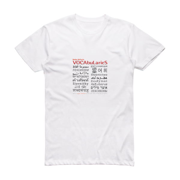 Bobby McFerrin Vocabularies Album Cover T-Shirt White