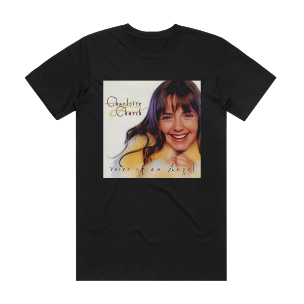 Charlotte Church Voice Of An Angel Album Cover T-Shirt Black