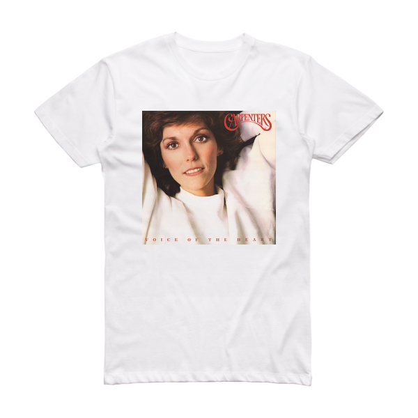 Carpenters Voice Of The Heart Album Cover T-Shirt White