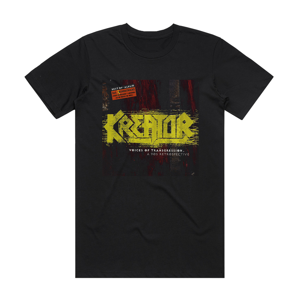 Kreator Voices Of Transgression A 90S Retrospective Album Cover T-Shirt ...