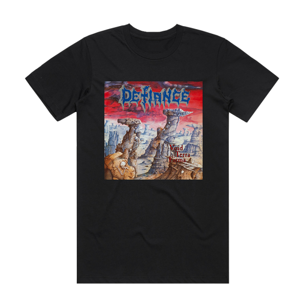 Defiance Void Terra Firma Album Cover T-Shirt Black