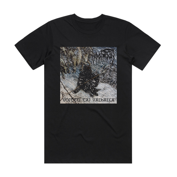 Goatmoon Voitto Tai Valhalla 1 Album Cover T-Shirt Black