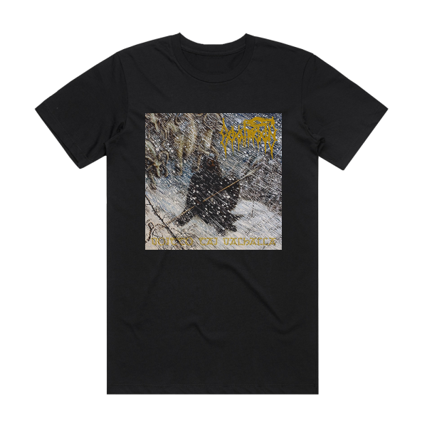 Goatmoon Voitto Tai Valhalla 2 Album Cover T-Shirt Black