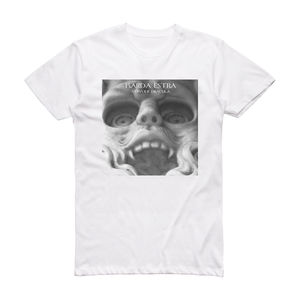 Karda Estra Voivode Dracula Album Cover T-Shirt White