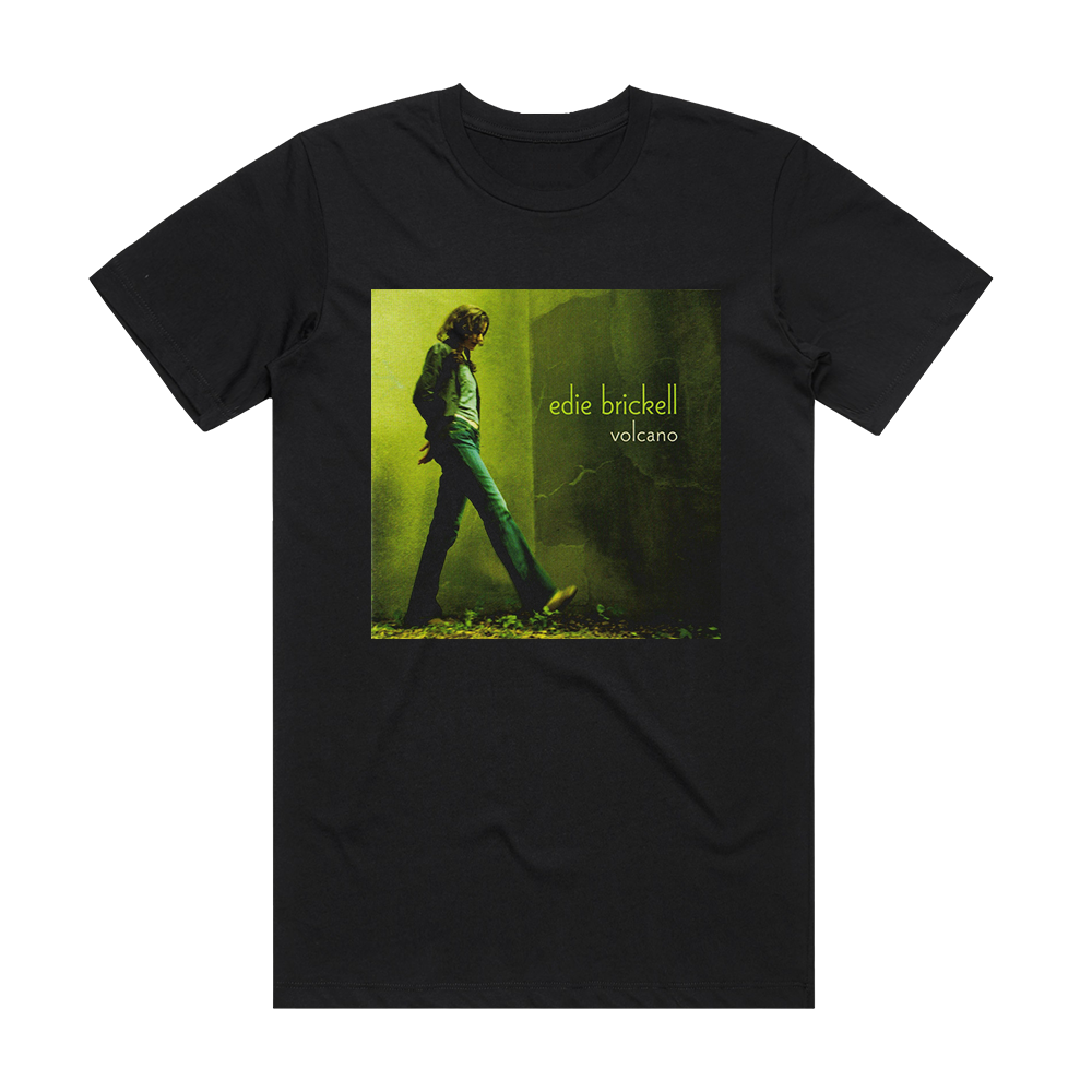 Edie Brickell Volcano Album Cover T-Shirt Black