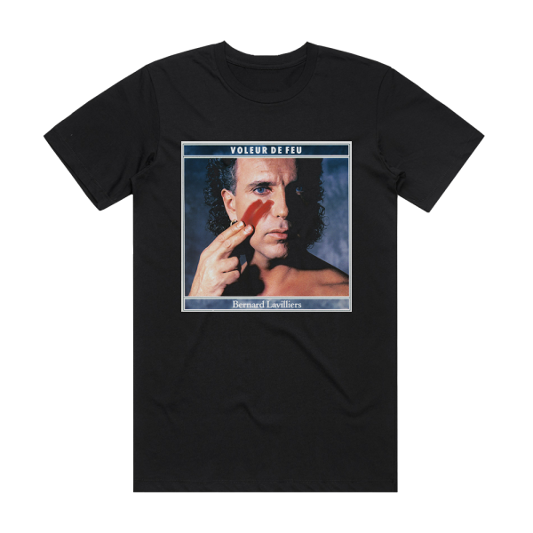Bernard Lavilliers Voleur De Feu Album Cover T-Shirt Black