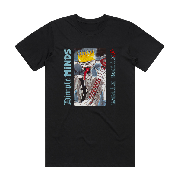 Dimple Minds Volle Kelle Live Album Cover T-Shirt Black