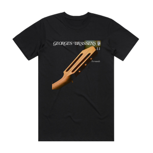 Georges Brassens Volume 11 Fernande Album Cover T-Shirt Black