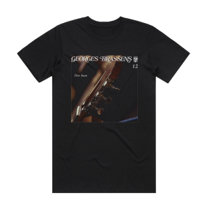 Georges Brassens Volume 12 Don Juan Album Cover T-Shirt Black