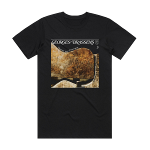 Georges Brassens Volume 3 Chanson Pour Lauvergnat Album Cover T-Shirt Black