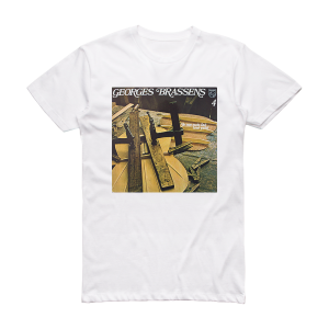 Georges Brassens Volume 4 Je Me Suis Fait Tout Petit Album Cover T-Shirt White