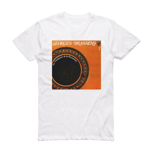 Georges Brassens Volume 7 Les Trompettes De La Renomme Album Cover T-Shirt White