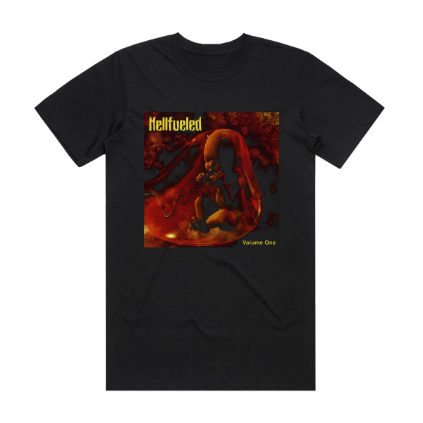Hellfueled Volume One Album Cover T-Shirt Black