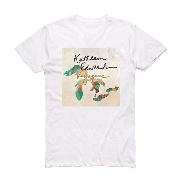 Kathleen Edwards Voyageur Album Cover T-Shirt White