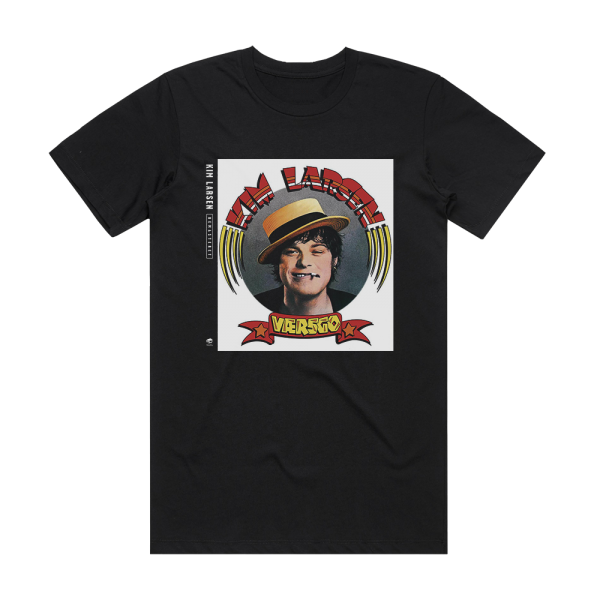 Kim Larsen Vrsgo Album Cover T-Shirt Black