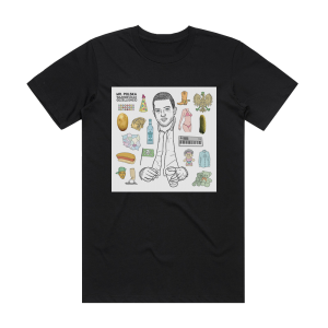 Mr Polska Waardevolle Gezelligheid Album Cover T-Shirt Black