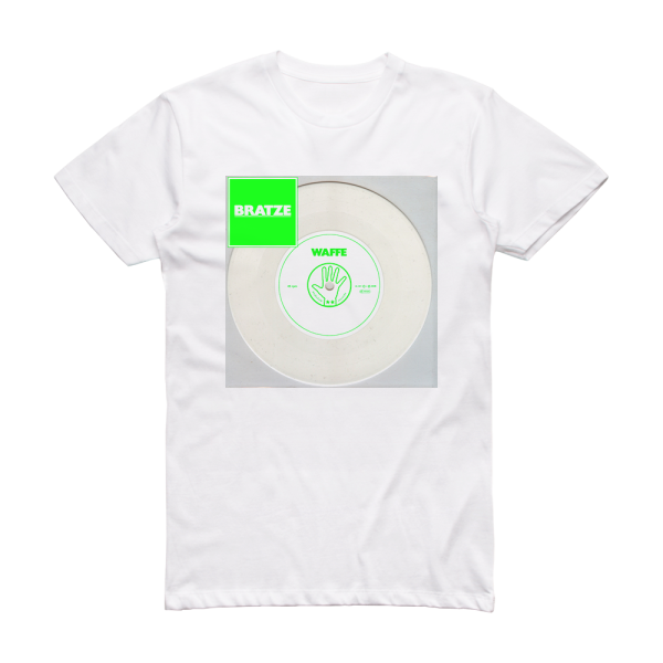 Bratze Waffe Album Cover T-Shirt White