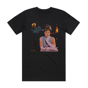 Anita ODay Waiter Make Mine Blues Album Cover T-Shirt Black