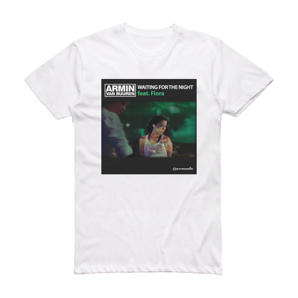 Armin van Buuren Waiting For The Night Album Cover T-Shirt White