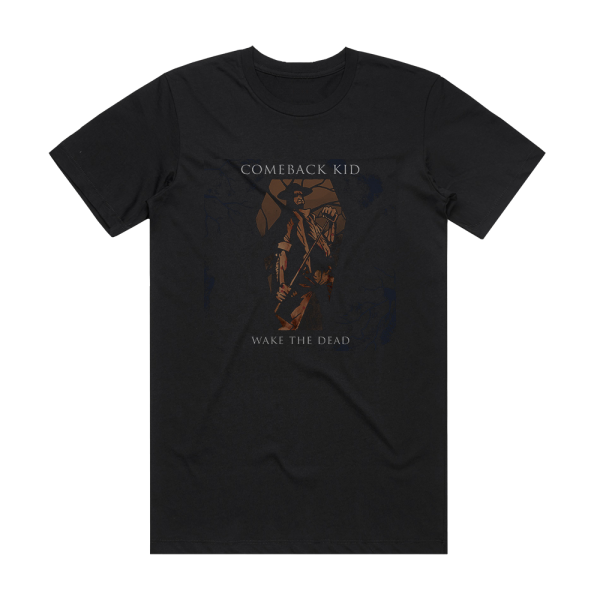 Comeback Kid Wake The Dead Album Cover T-Shirt Black
