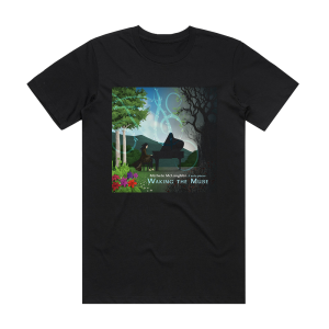 Michele McLaughlin Waking The Muse Album Cover T-Shirt Black