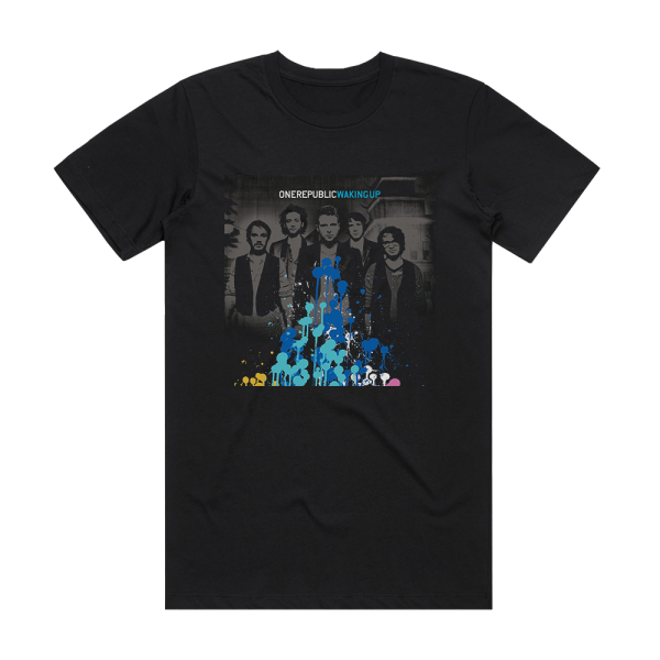 OneRepublic Waking Up 1 Album Cover T-Shirt Black