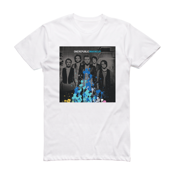 OneRepublic Waking Up 1 Album Cover T-Shirt White