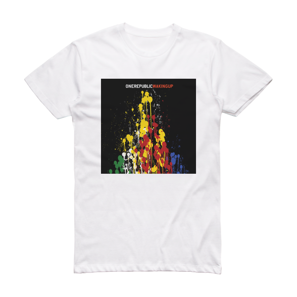 OneRepublic Waking Up 2 Album Cover T-Shirt White