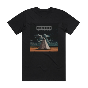 Grizfolk Waking Up The Giants Album Cover T-Shirt Black