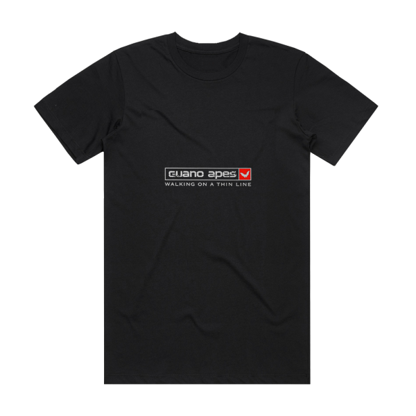 Guano Apes Walking On A Thin Line 1 Album Cover T-Shirt Black
