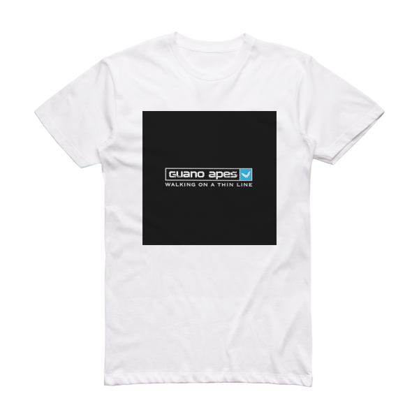 Guano Apes Walking On A Thin Line 2 Album Cover T-Shirt White