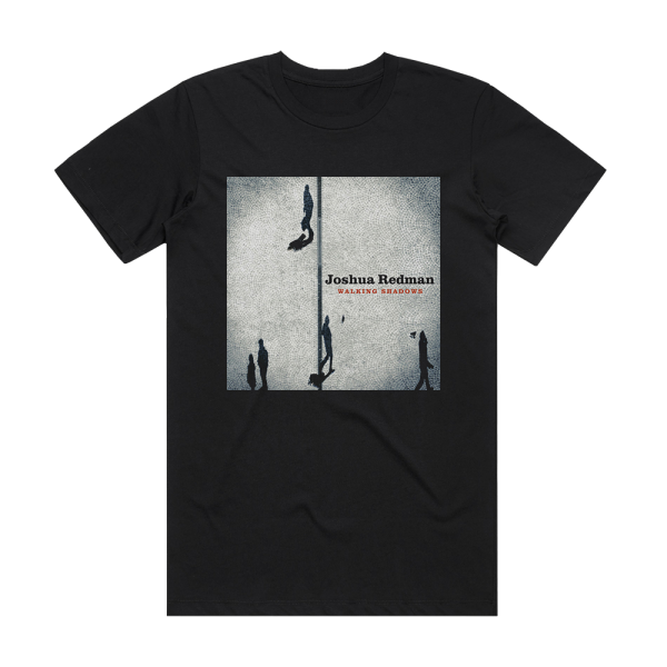 Joshua Redman Walking Shadows Album Cover T-Shirt Black