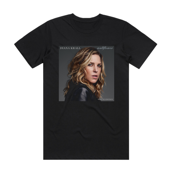 Diana Krall Wallflower 1 Album Cover T-Shirt Black